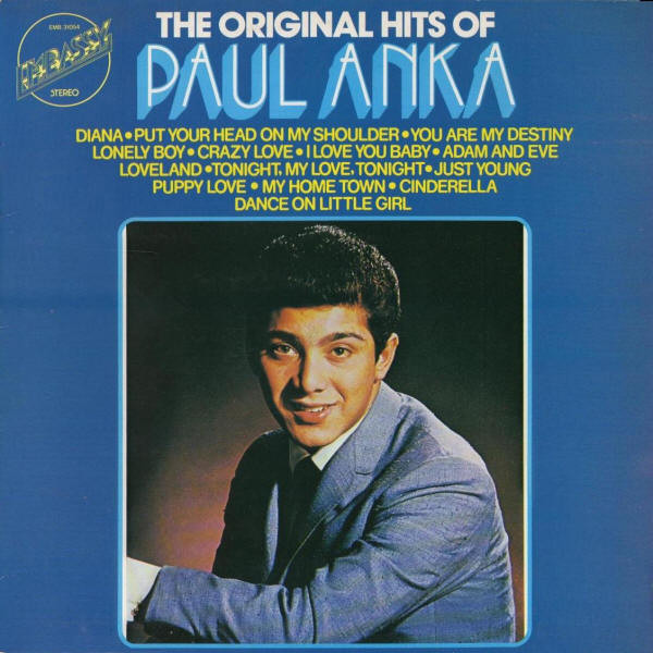 PAUL ANKA - THE ORIGINAL HITS OF PAUL ANKA